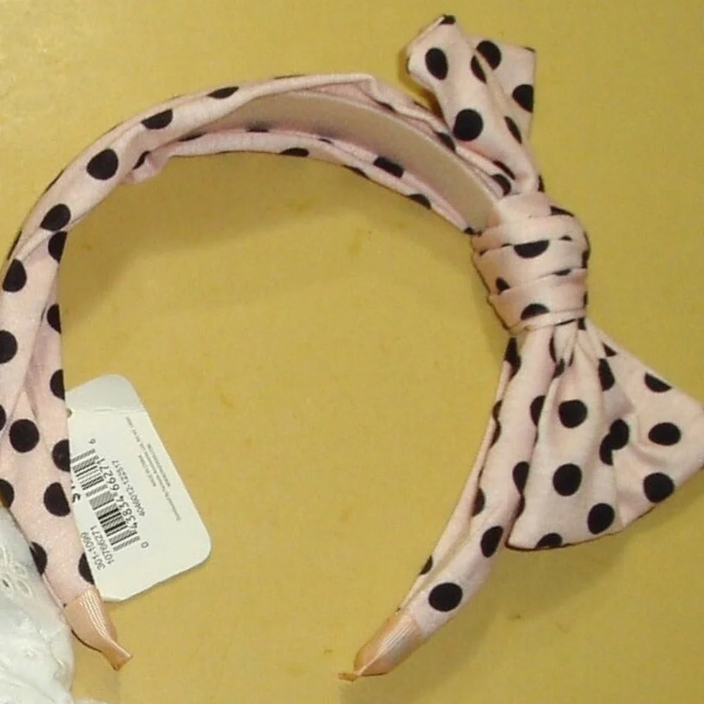 Headbands Bow Girls Hair Accessories Band Blue Pink Brown White Lot Hairband